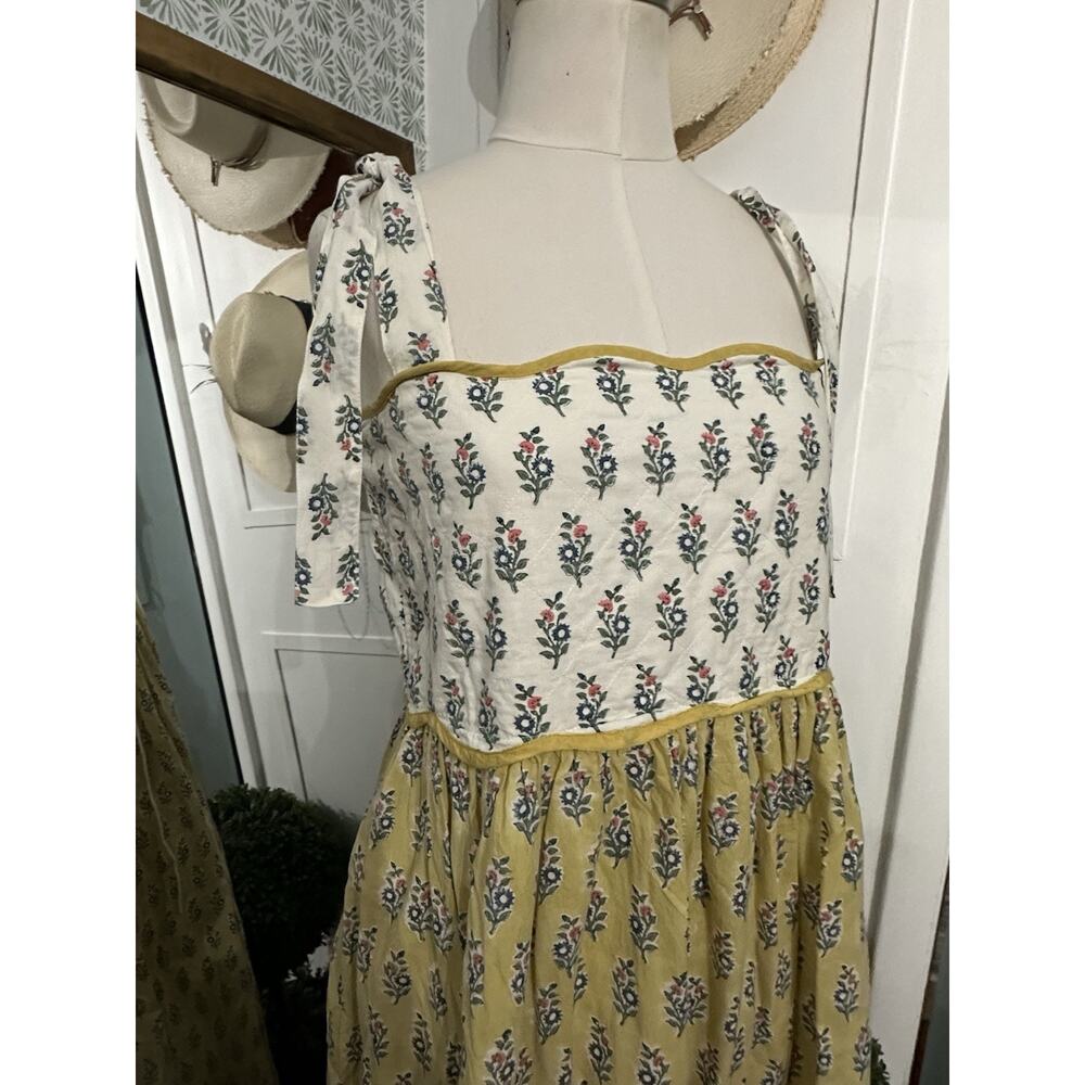 Daydress Lotta Maxi Dress Yellow Sunflower Size Large - Picture 9 of 13
